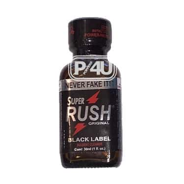 Super Rush Black - large bottle - black label